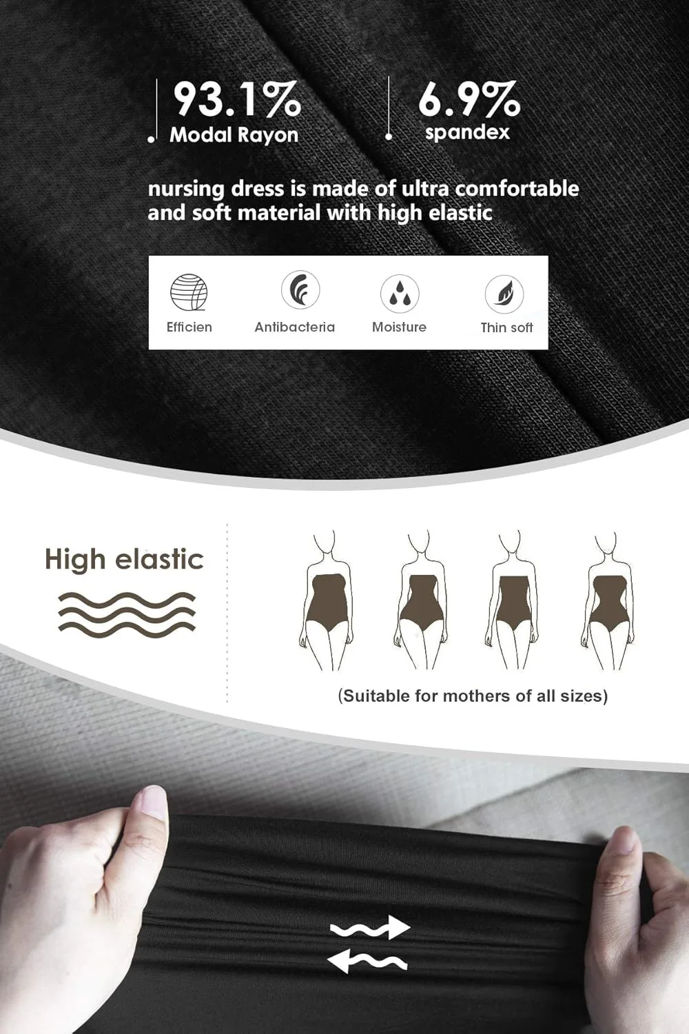 nursing dress sleeveless 7