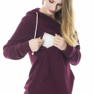 nursing hoodie breastfeeding 2