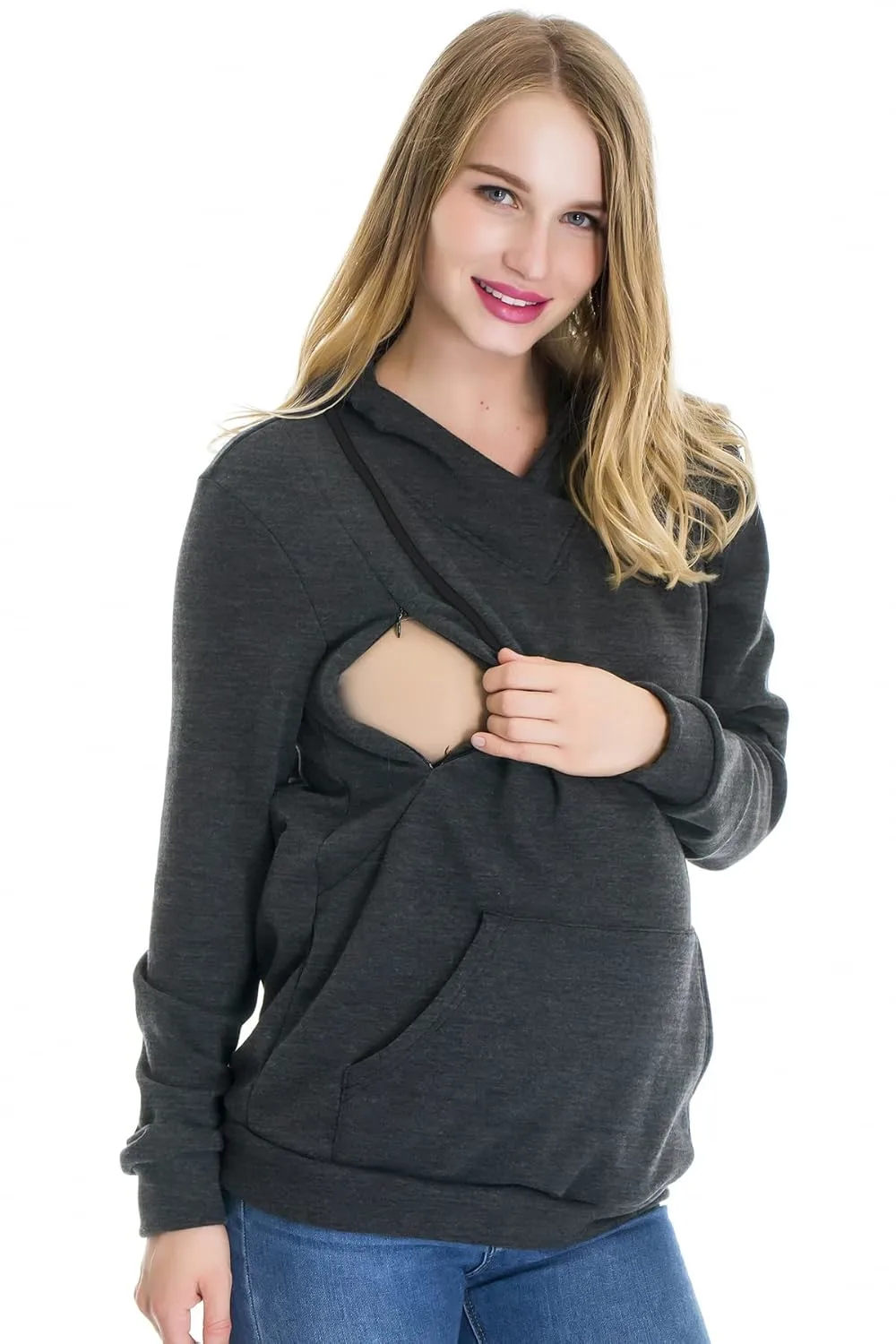 nursing hoodie maternity 2