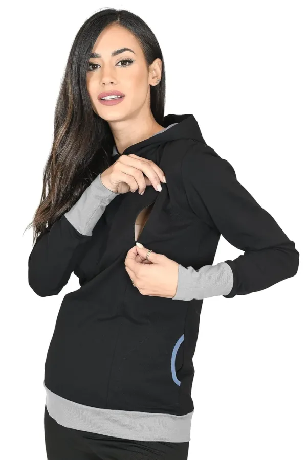 nursing maternity jumper hoodie 2