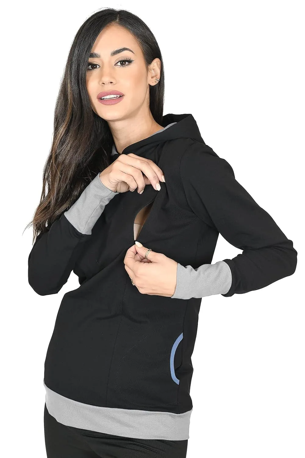 nursing maternity jumper hoodie 2