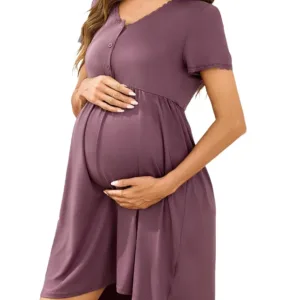 nursing nightdress maternity 1