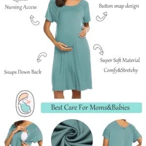 nursing nightgown maternity 2