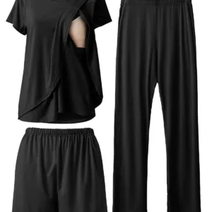 nursing pajamas set 1