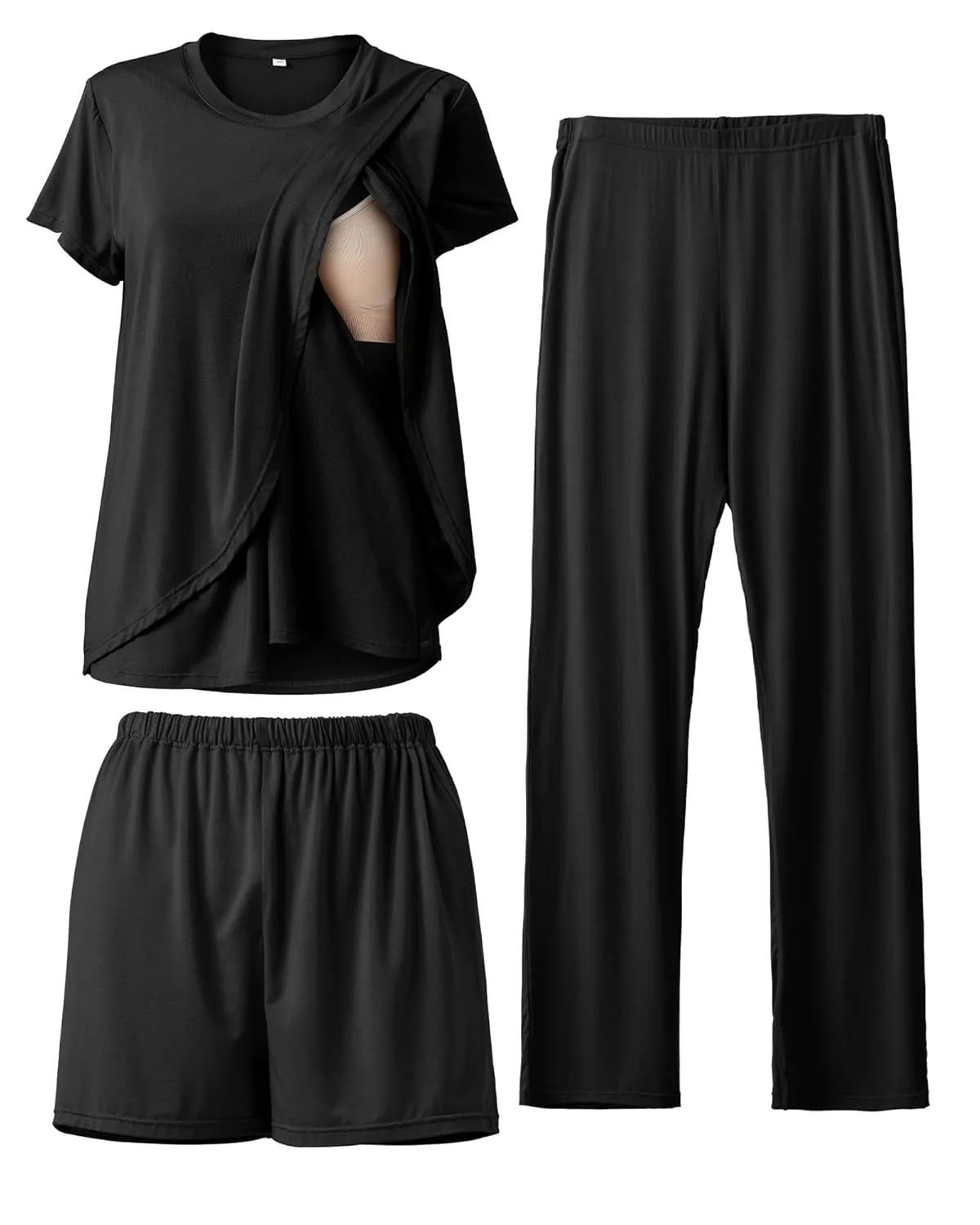 nursing pajamas set 1