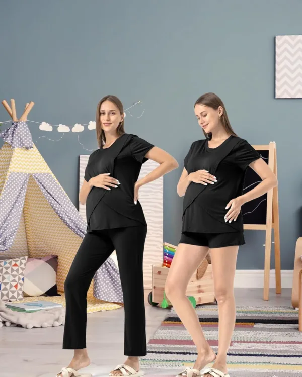 nursing pajamas set 4