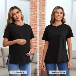 nursing shirt oversized 3