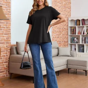 nursing shirt oversized 4