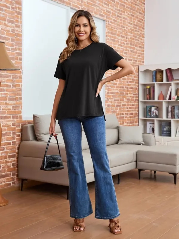 nursing shirt oversized 4