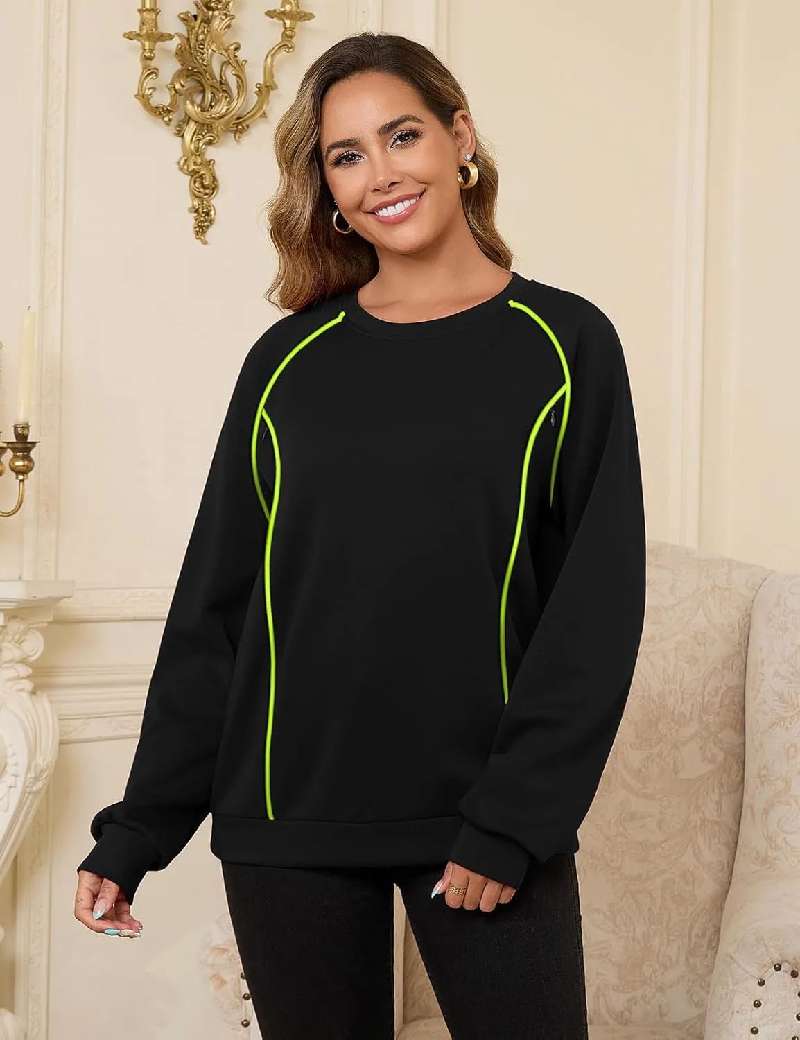 nursing sweatshirt breastfeeding maternity 3