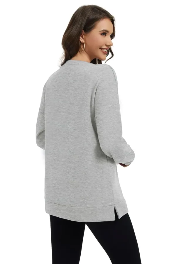 nursing sweatshirt breastfeeding top 6