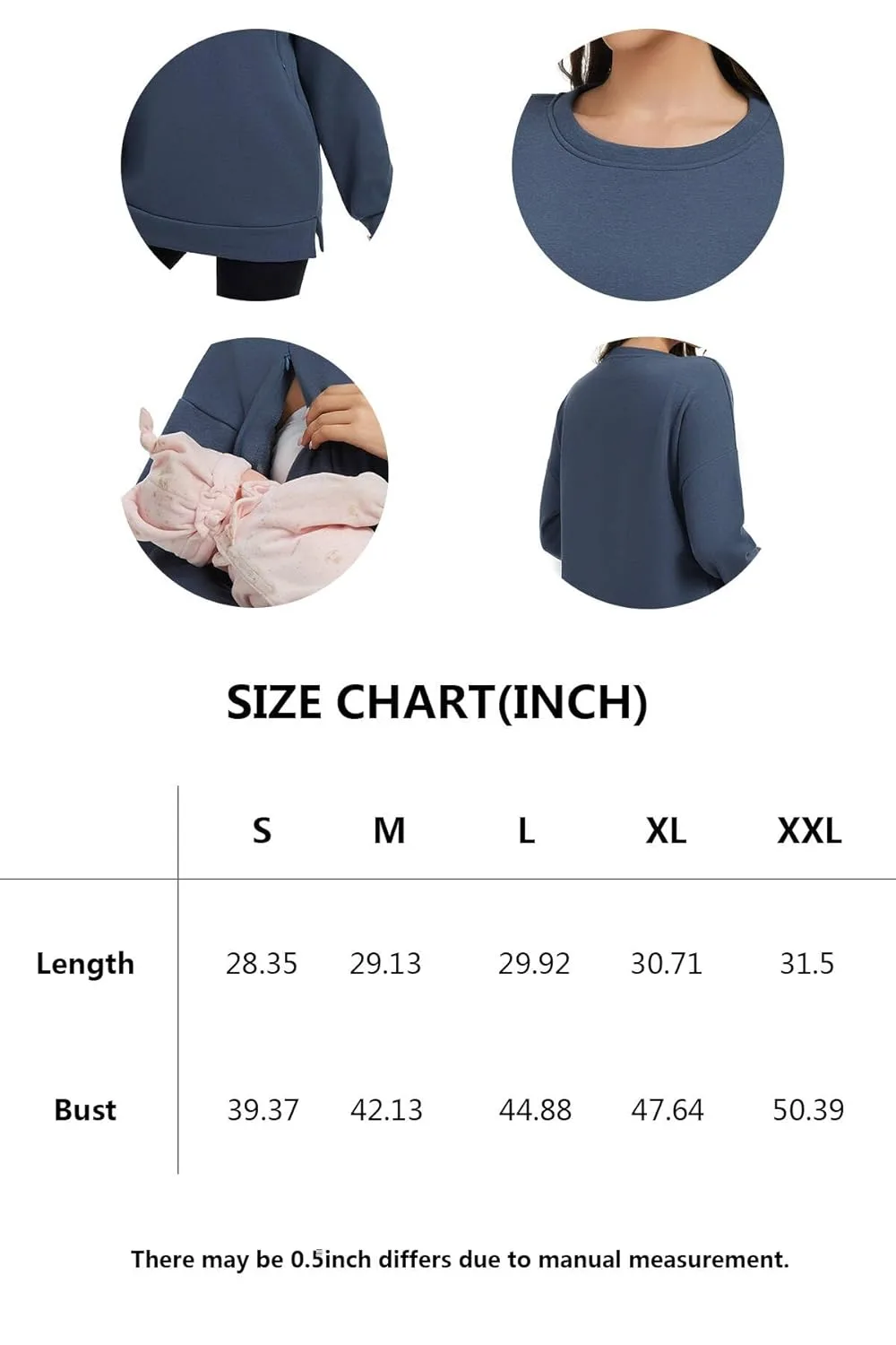 nursing sweatshirt breastfeeding top 7