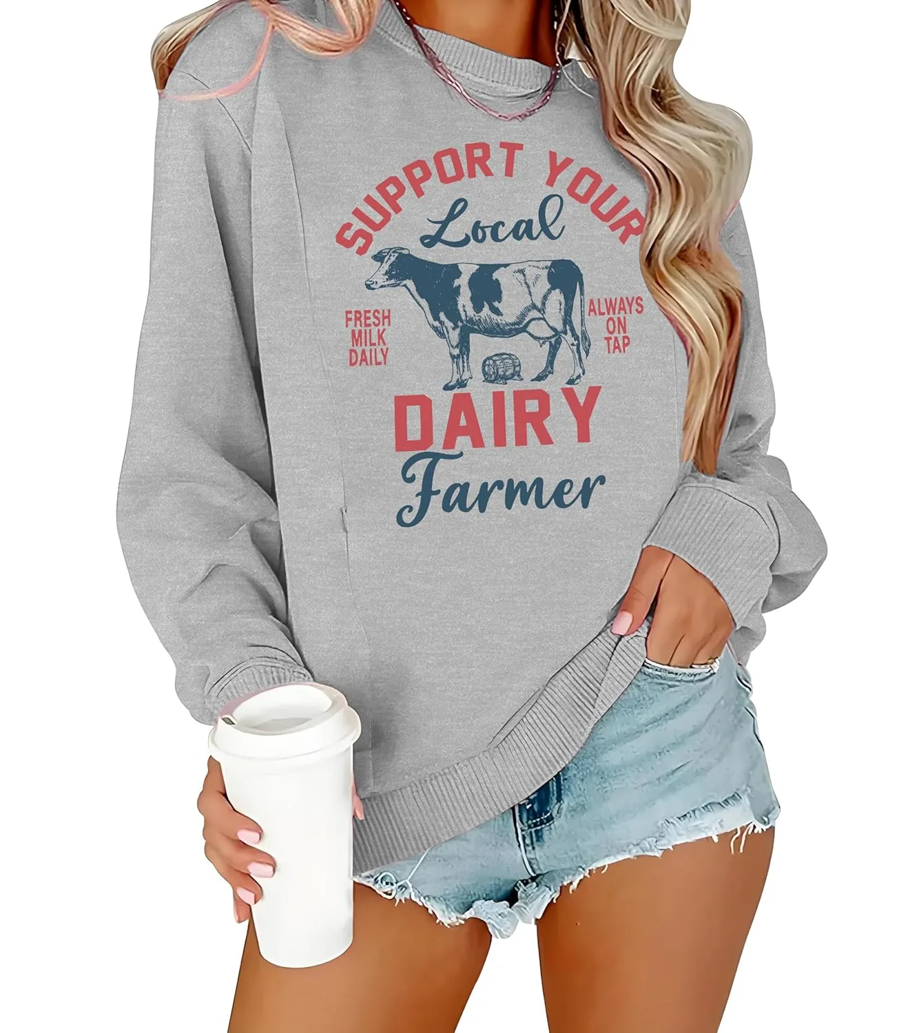 nursing sweatshirt maternity 1