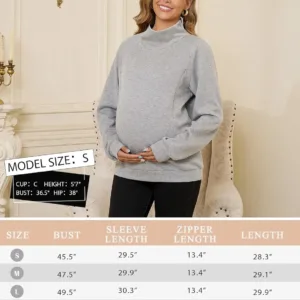 nursing sweatshirt maternity top 6