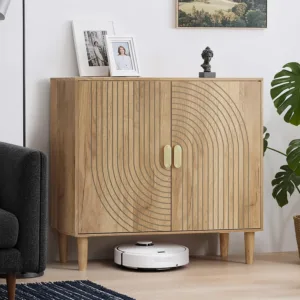 oak sideboard cabinet 1