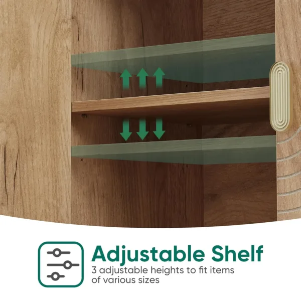 oak sideboard cabinet 4