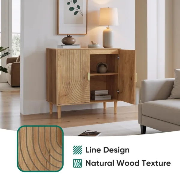 oak sideboard cabinet 5