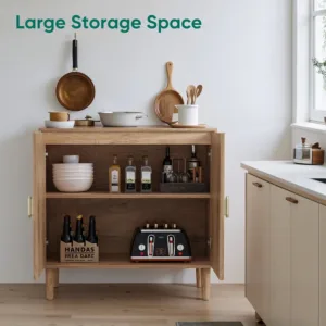 oak sideboard cabinet 7