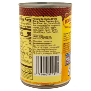 old elpaso refried beans 3
