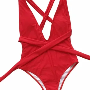 one piece swimsuit plunge 3