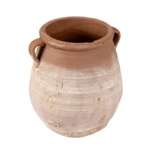 orange terracotta urn 1