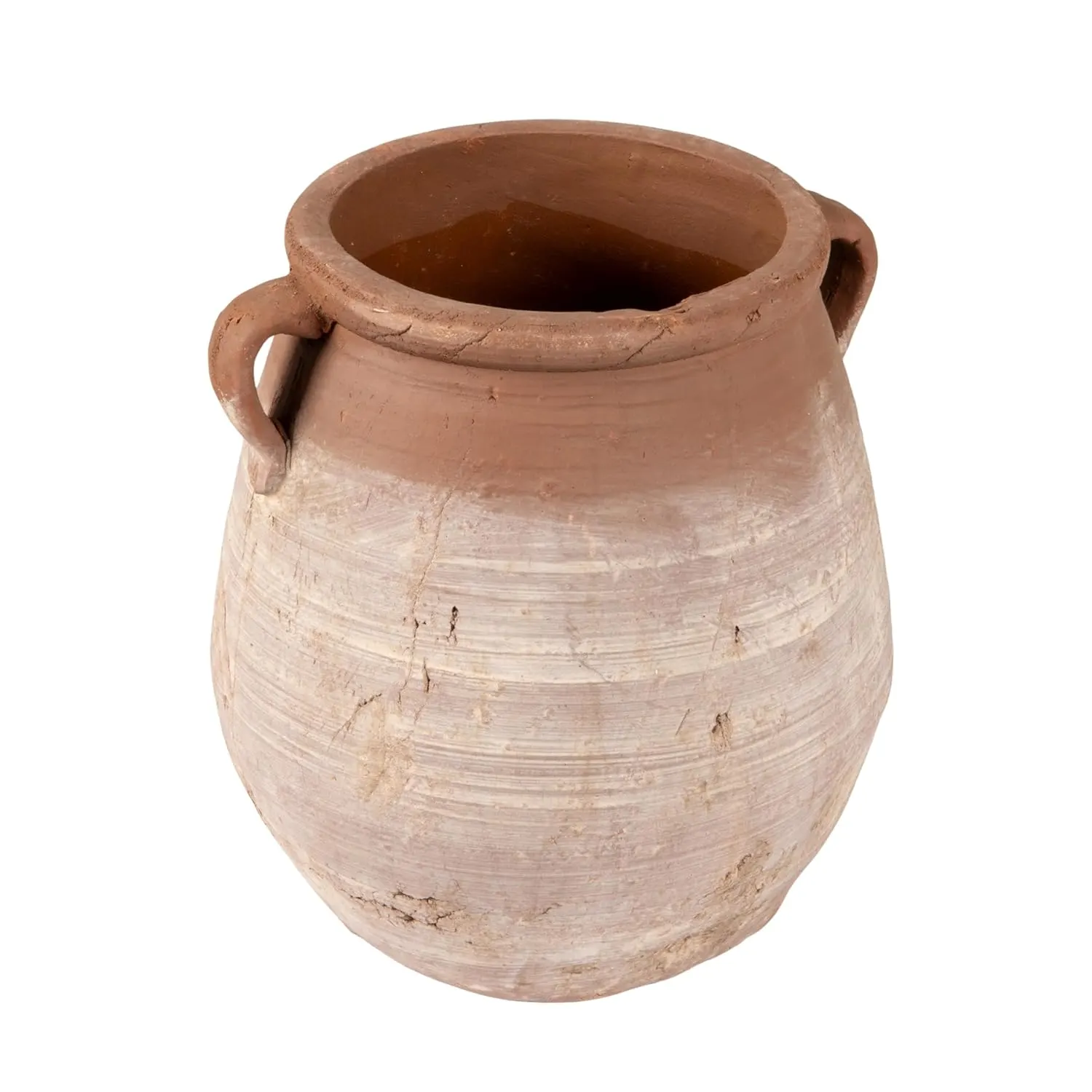 orange terracotta urn 1