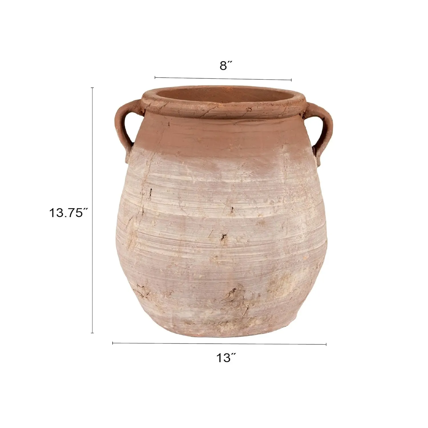 orange terracotta urn 2