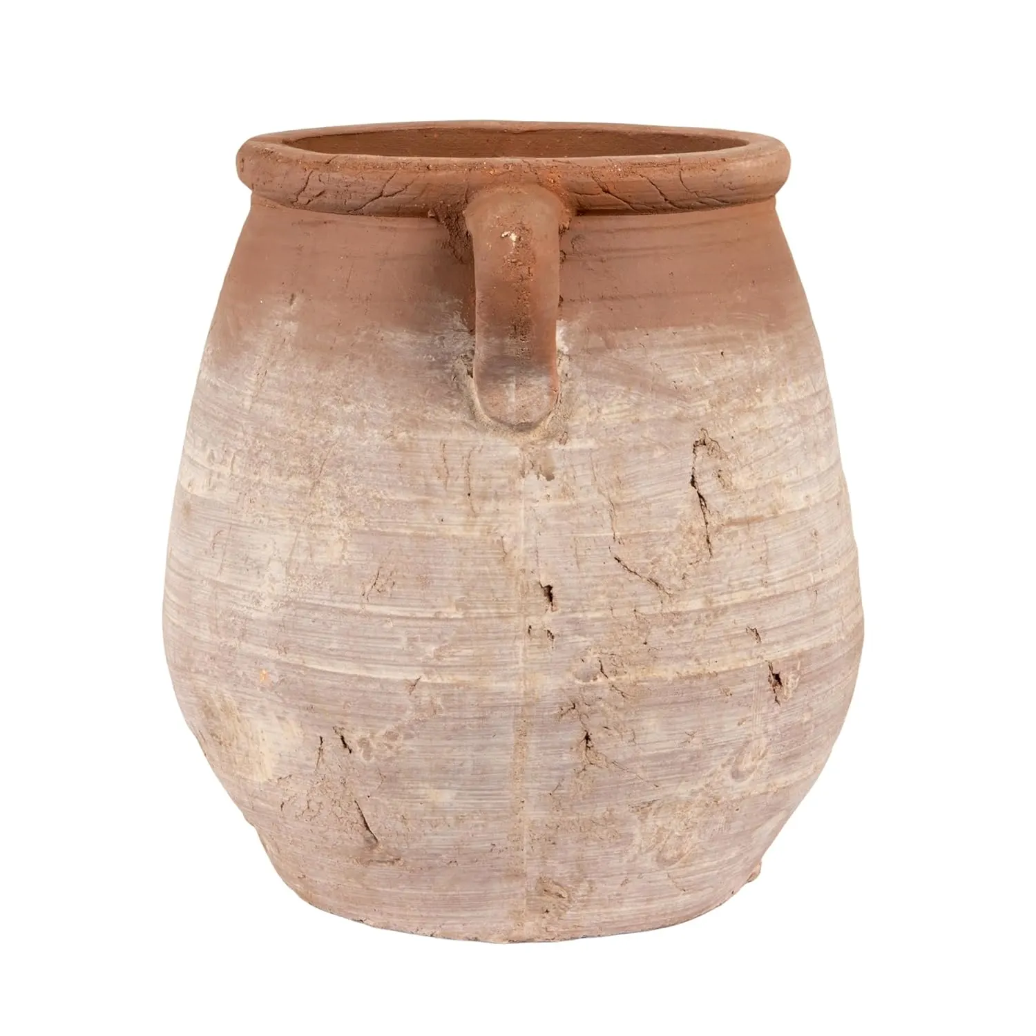 orange terracotta urn 5