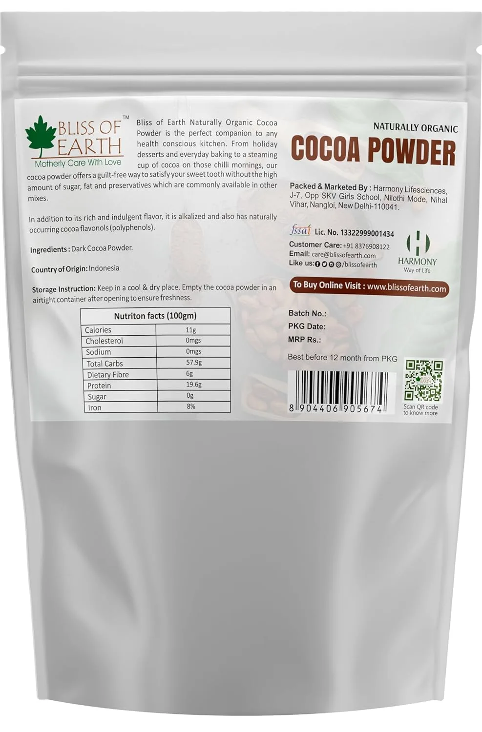 organic cocoa powder 2