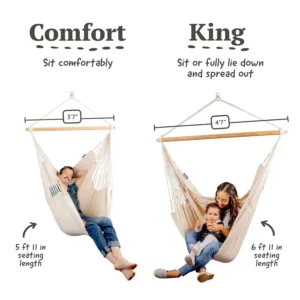 organic cotton hammock chair 5