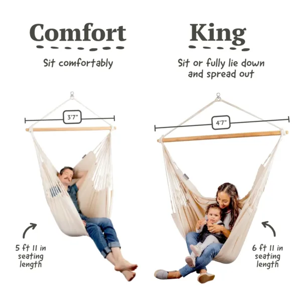 organic cotton hammock chair 5