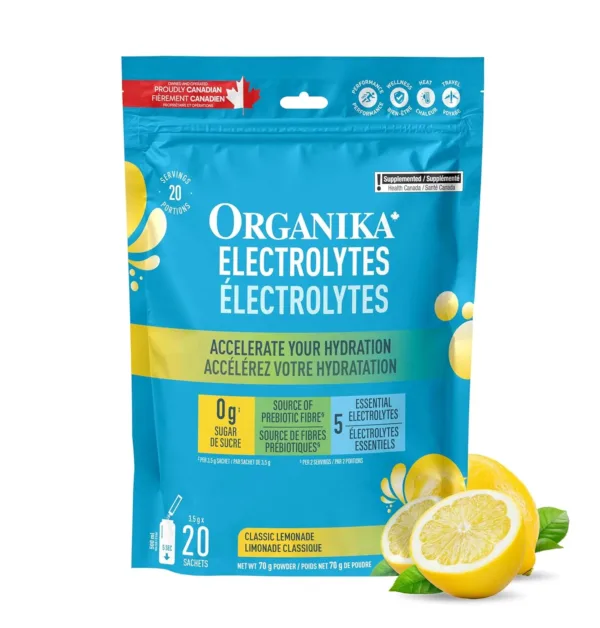organika electrolytes lemonade 1