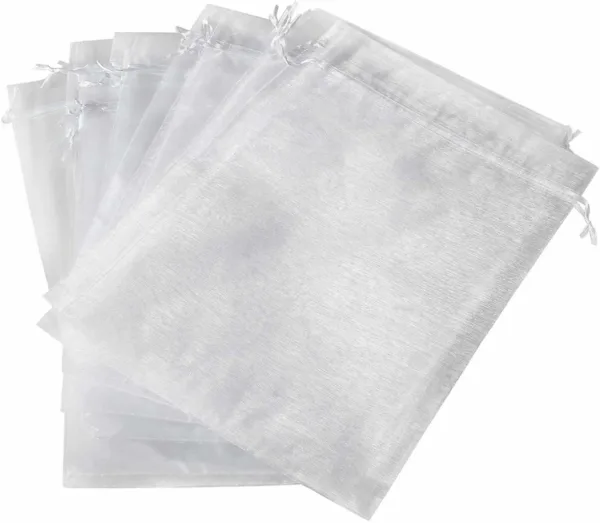 organza bags white 1