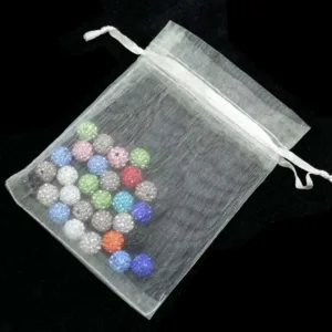 organza bags white 4