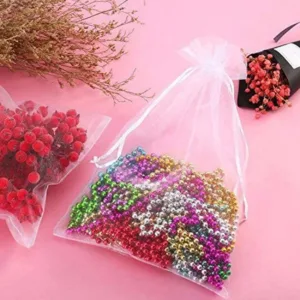 organza bags white 7