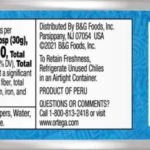 ortega diced green chiles 2