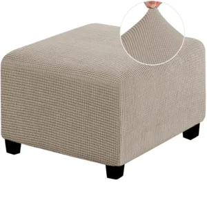 ottoman cover stretch footstool 1