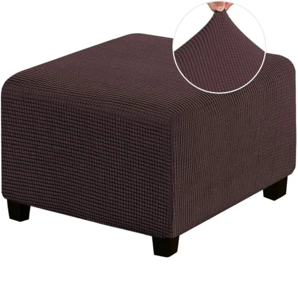 ottoman cover stretch footstool 6
