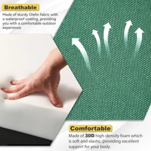 outdoor bench cushion olefin 7