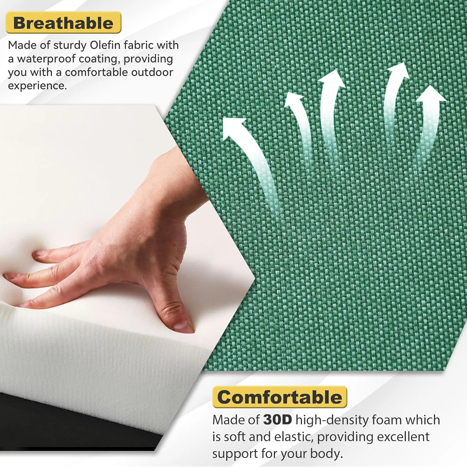 outdoor bench cushion olefin 7