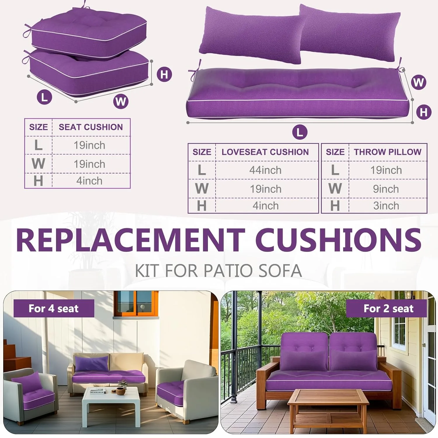 outdoor bench cushions 3