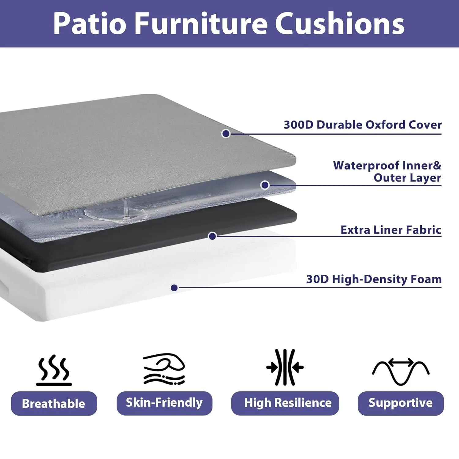 outdoor chair cushions waterproof 2