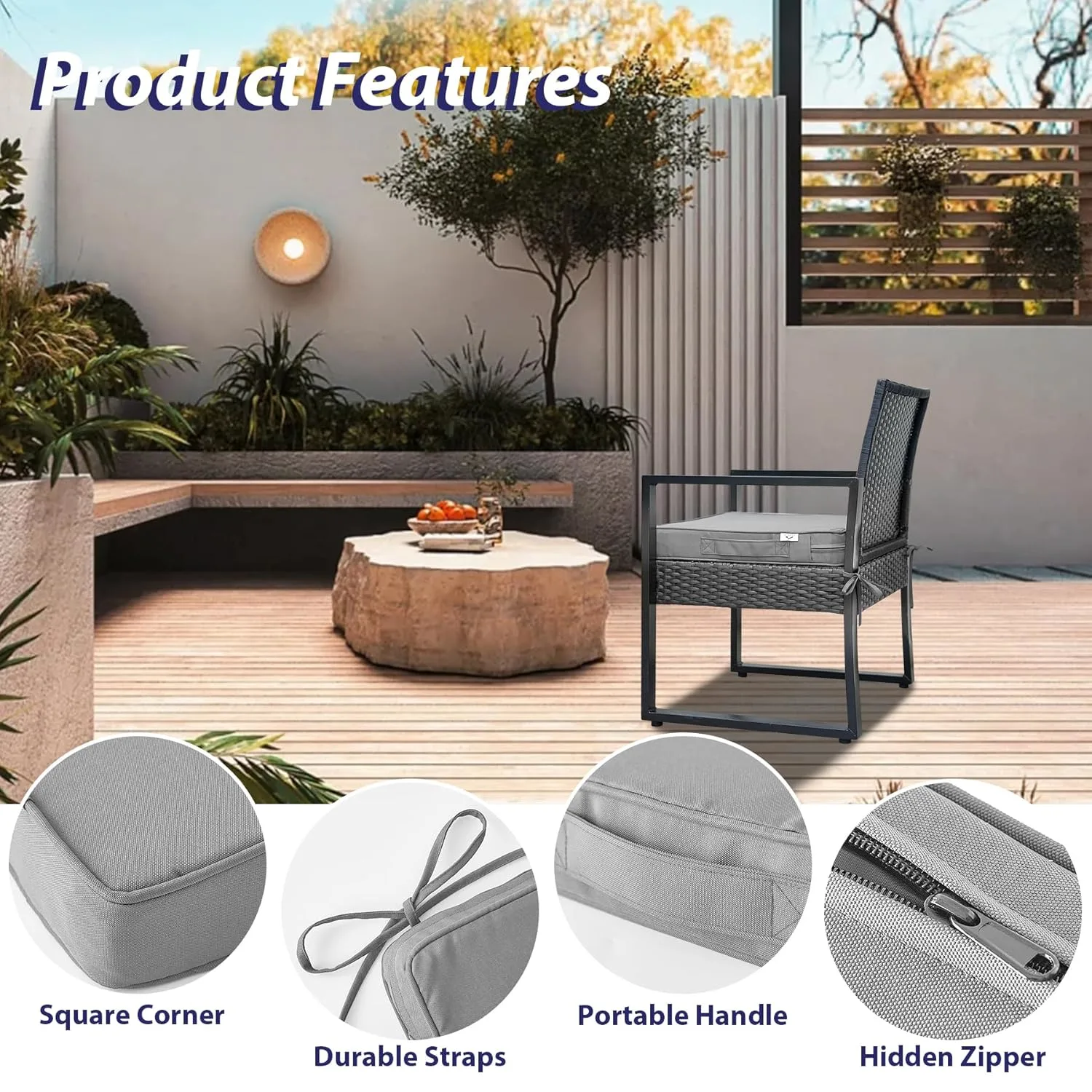 outdoor chair cushions waterproof 5