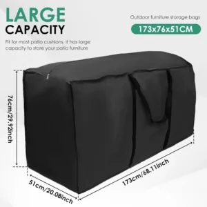 outdoor cushion storage bag 2