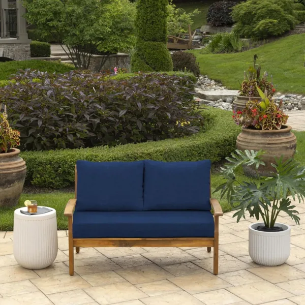 outdoor loveseat cushion 2