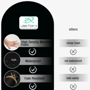 outdoor loveseat cushions waterproof 4