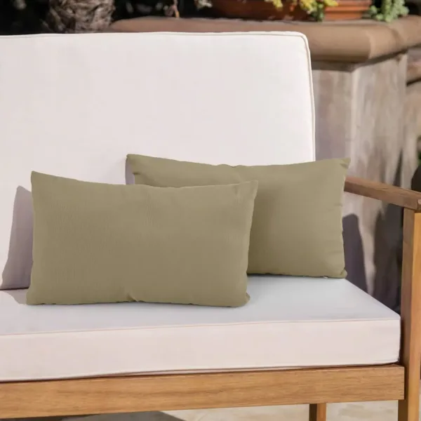 outdoor lumbar pillows pack 6