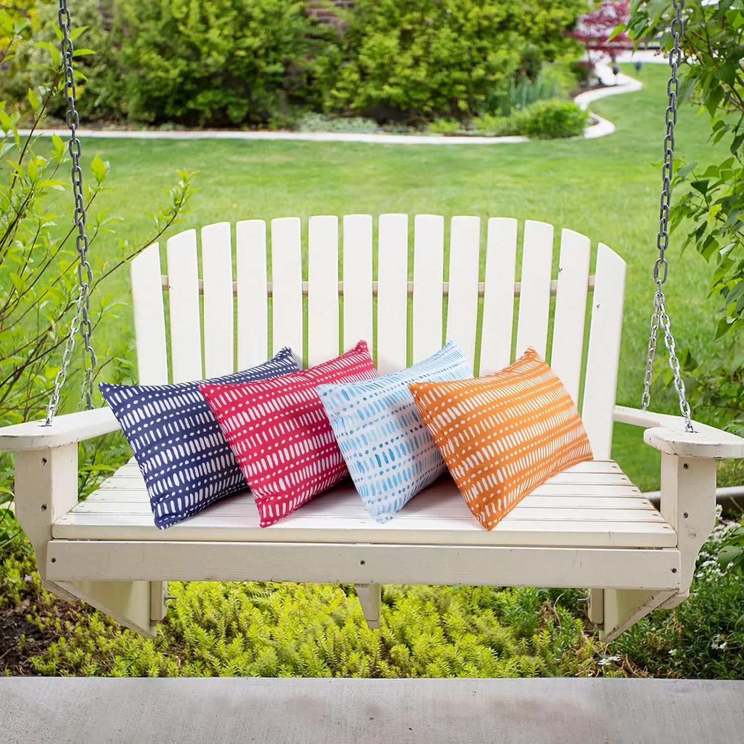 outdoor pillows waterproof lumbar 7