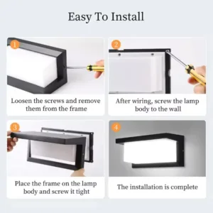 outdoor wall lights led 2