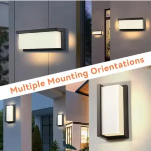outdoor wall lights led 6